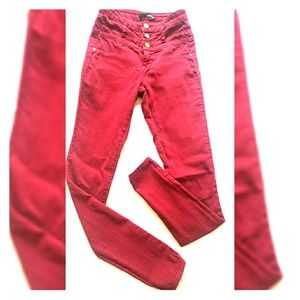 SOLD,Charlotte Russe High Waist Super Skinny Jeans